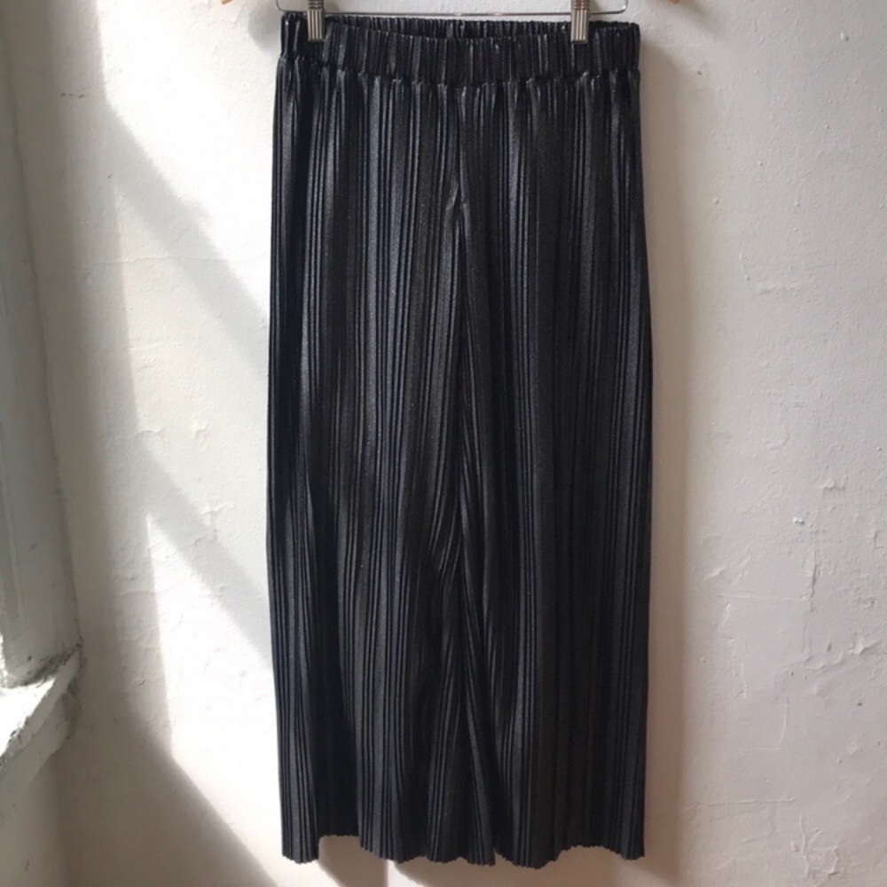 Ann Taylor Shimmer Palazzo Pants